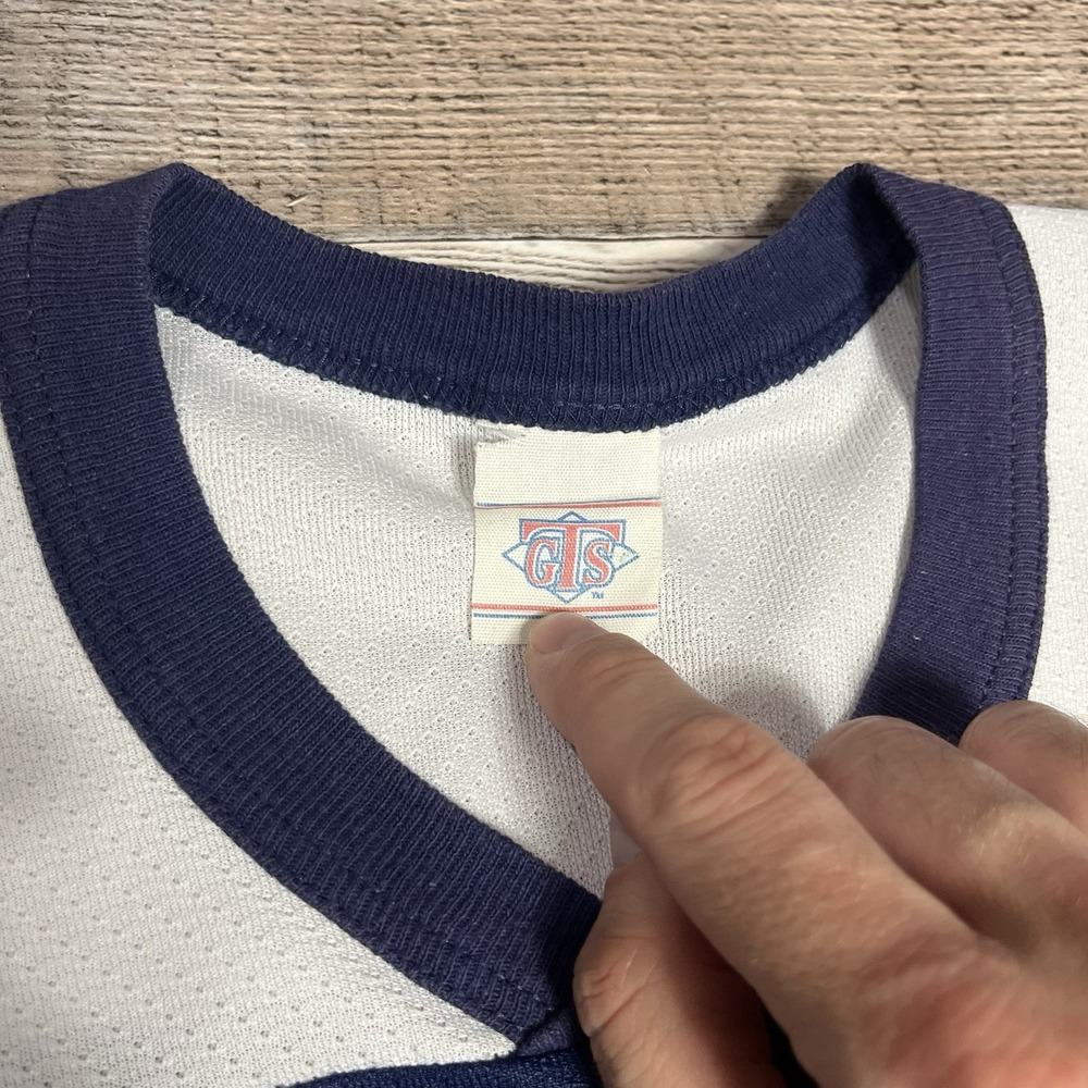 Cowboys Jersey Size Small Blue Vintage 90s NFL Football Sportswear - Picture 3 of 9
